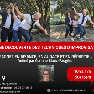 Eloquence, Répartie, audace, impact oratoire, voix, aisance corporelle, aisance verbale