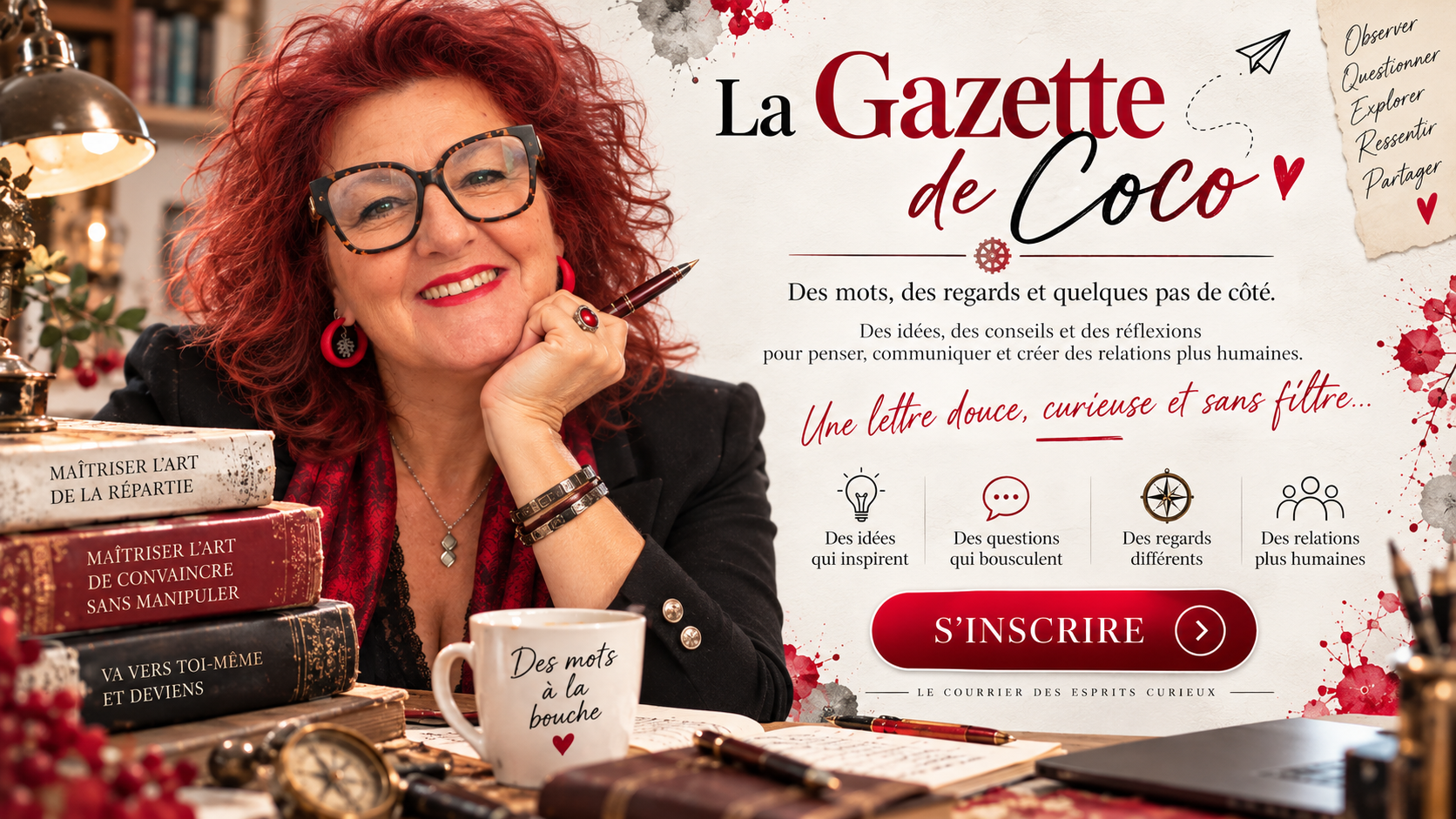 La Gazette de Coco — une newsletter pas comme les autres, par Corinne Blanc-Faugère